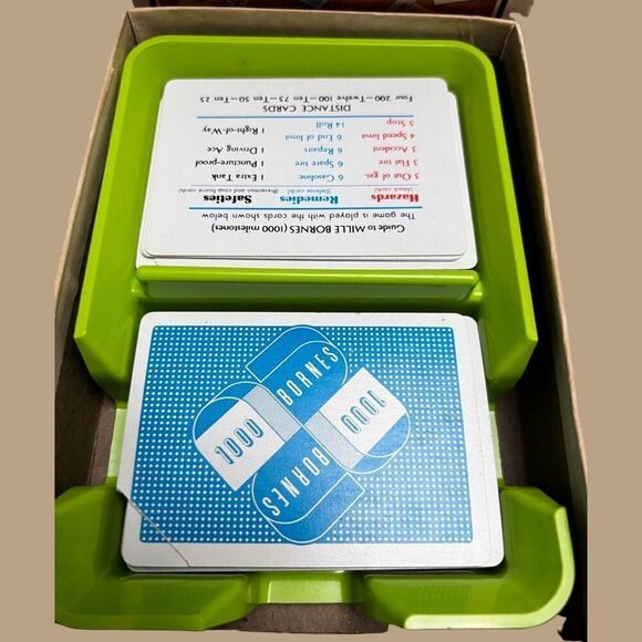 Vintage 1971 Mille Bornes French Card Game Parker Brothers  COMPLETE - Picture 5 of 6